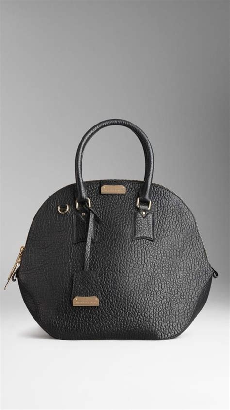 burberry medium orchard in signature grain leather|Women's Designer Bags .